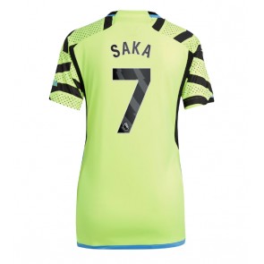 Arsenal Bukayo Saka #7 Udebanetrøje Dame 2023-24 Kort ærmer